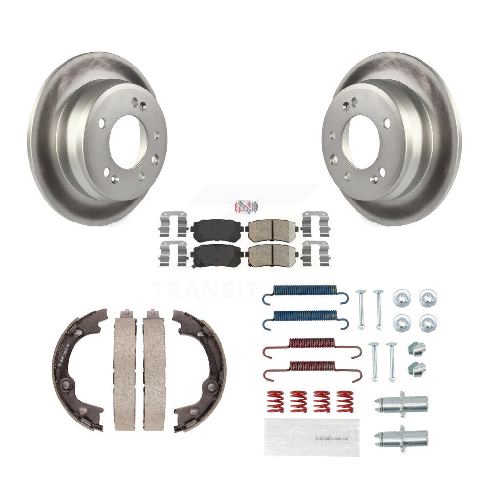 Transit Auto KGA-107326 Disc Brake Kit for 2010-2015 Hyundai Tucson - Rear