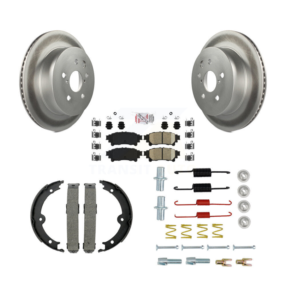 Transit Auto KGA-107331 Disc Brake Kit for 2014-2015 Lexus IS350 - Rear