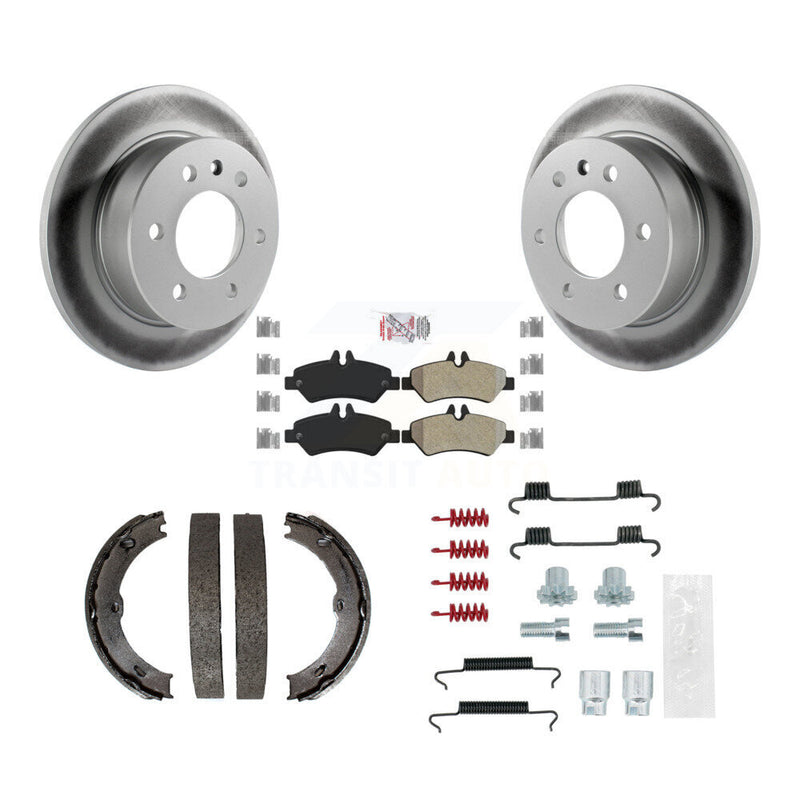 Transit Auto KGA-107334 Disc Brake Kit for 2007-2018 Mercedes-Benz Sprinter 2500, Dodge Sprinter 2500 and More - Rear