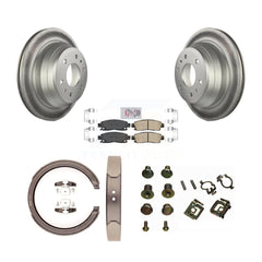 Transit Auto KGA-107340 Disc Brake Kit for 2002-2009 Saab 9-7x, Buick Rainier and More - Rear