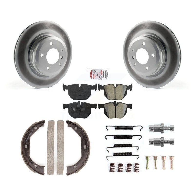 Transit Auto KGA-107343 Disc Brake Kit for 2006-2013 BMW 335i, BMW 335i xDrive and More - Rear