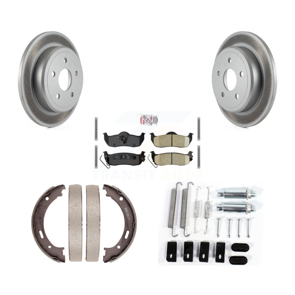 Transit Auto KGA-107345 Disc Brake Kit for 2005-2010 Jeep Grand Cherokee, Jeep Commander - Rear