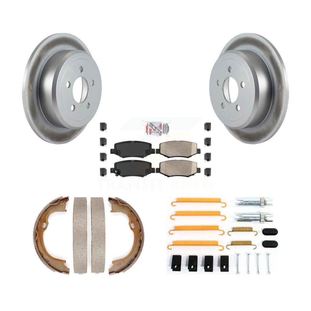 Transit Auto KGA-107346 Disc Brake Kit for 2007-2012 Jeep Liberty, Dodge Nitro - Rear