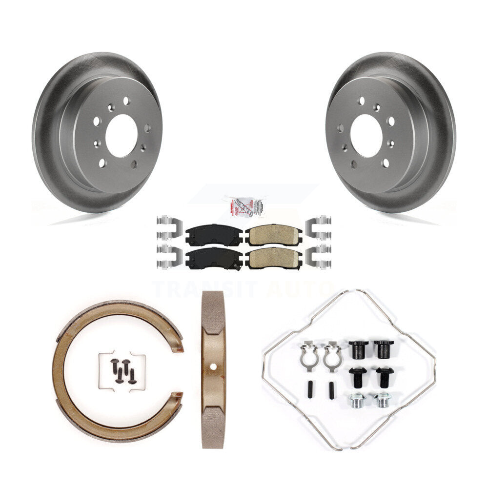 Transit Auto KGA-107348 Disc Brake Kit for 1997-2010 Chevrolet Impala, Buick Century and More - Rear