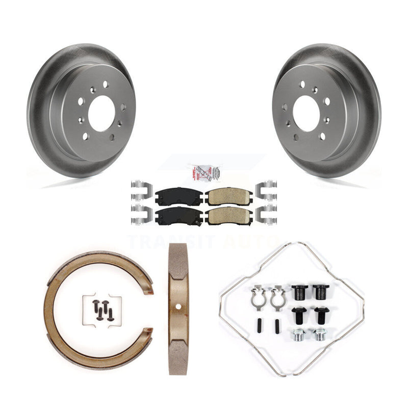 Transit Auto KGA-107348 Disc Brake Kit for 1997-2010 Chevrolet Impala, Buick Century and More - Rear