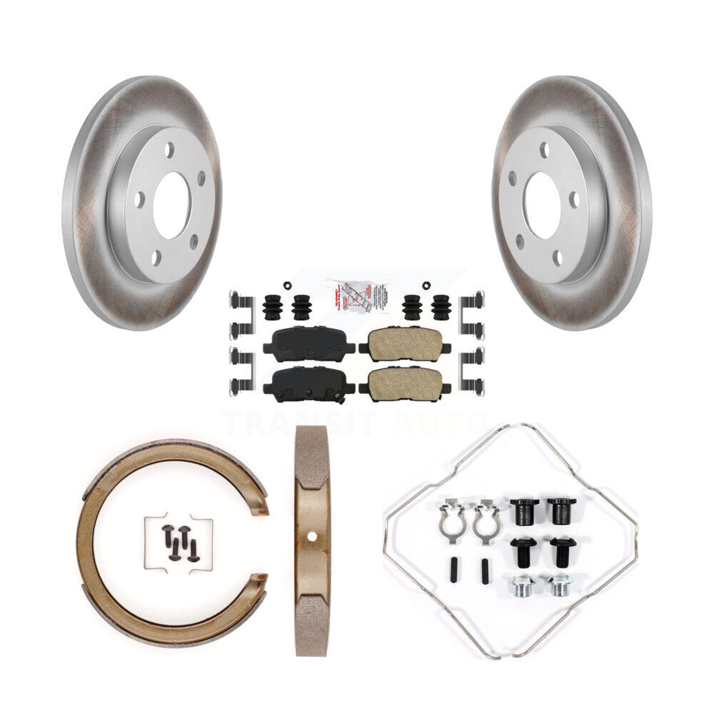 Transit Auto KGA-107349 Disc Brake Kit for 2010 Chevrolet Impala - Rear