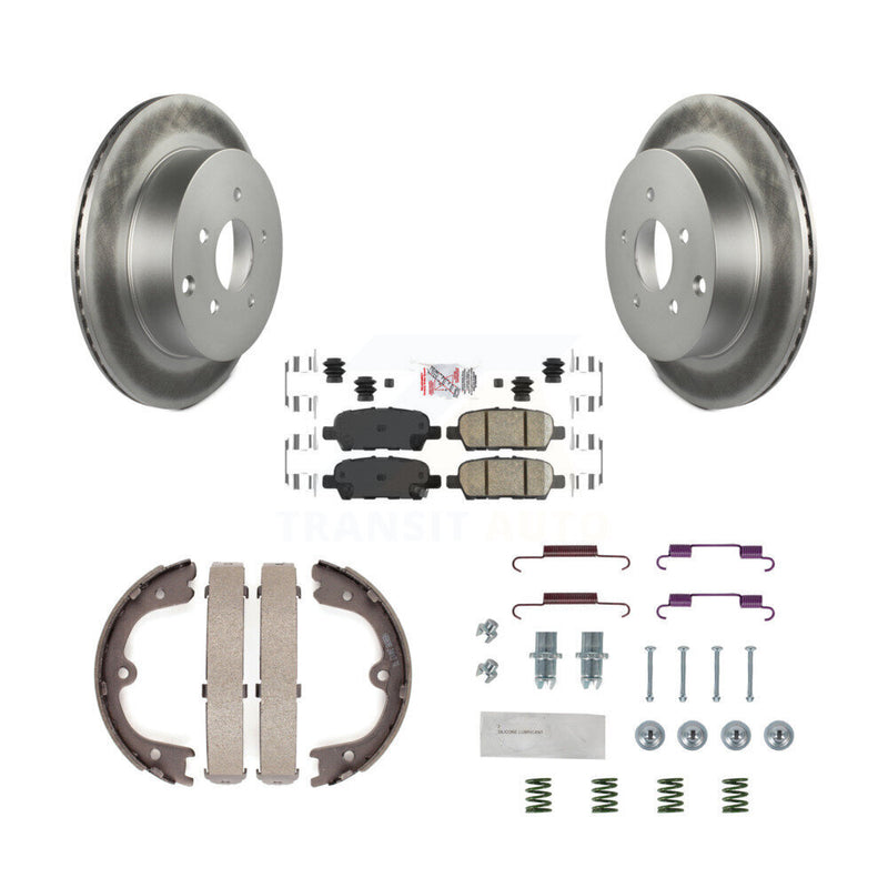 Transit Auto KGA-107355 Disc Brake Kit for 2009-2016 Nissan Quest, INFINITI JX35 and More - Rear