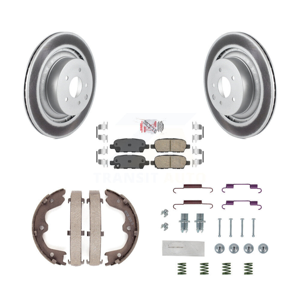 Transit Auto KGA-107364 Disc Brake Kit for 2014 INFINITI Q60 - Rear