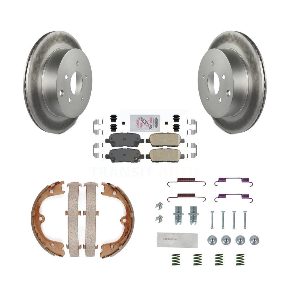 Transit Auto KGA-107368 Disc Brake Kit for 2004-2008 INFINITI FX35, INFINITI FX45, Nissan Quest - Rear