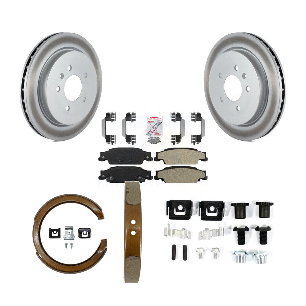 Transit Auto KGA-107369 Disc Brake Kit for 2003-2011 Cadillac STS, Cadillac CTS - Rear