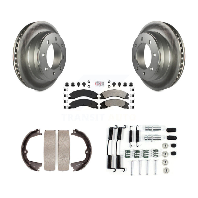 Transit Auto KGA-107370 Disc Brake Kit for 2008-2023 Ford E-350 Super Duty, Ford E-150, Ford E-250 - Rear
