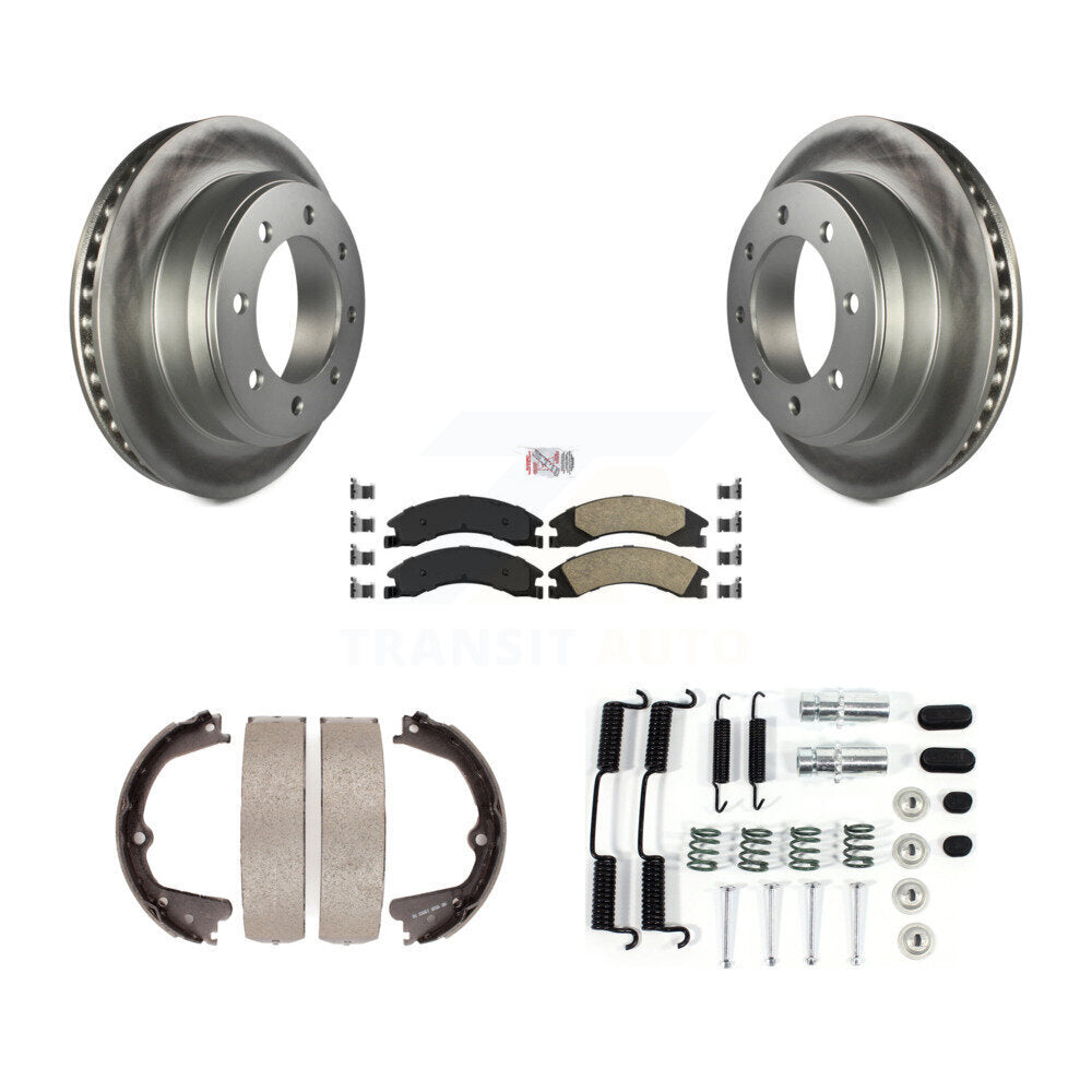 Transit Auto KGA-107372 Disc Brake Kit for 2008-2023 Ford E-350 Super Duty, Ford E-150, Ford E-250 - Rear