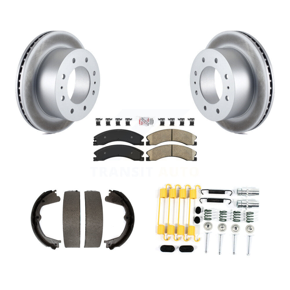 Transit Auto KGA-107383 Disc Brake Kit for 2011-2019 GMC Sierra 2500 HD, Chevrolet Suburban 3500 HD, Chevrolet Silverado 2500 HD - Rear