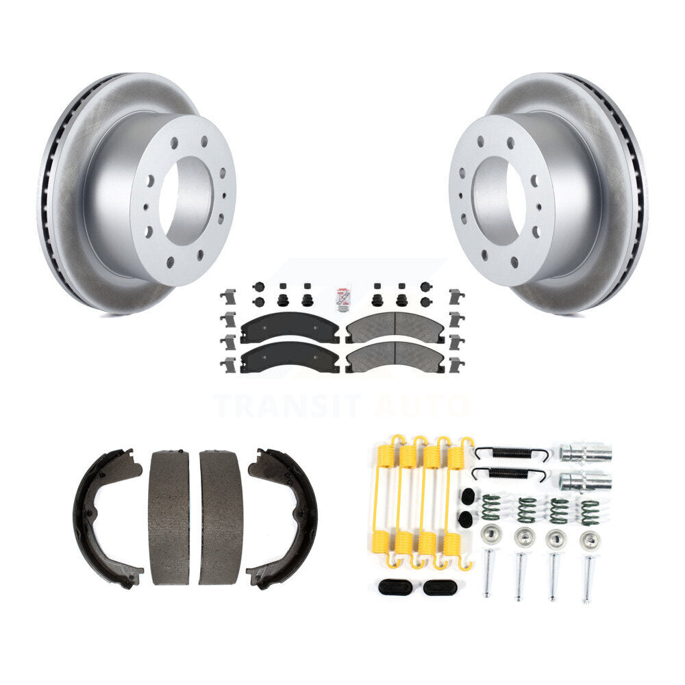 Transit Auto KGA-107385 Disc Brake Kit for 2011-2019 GMC Sierra 2500 HD, Chevrolet Suburban 3500 HD, Chevrolet Silverado 2500 HD - Rear