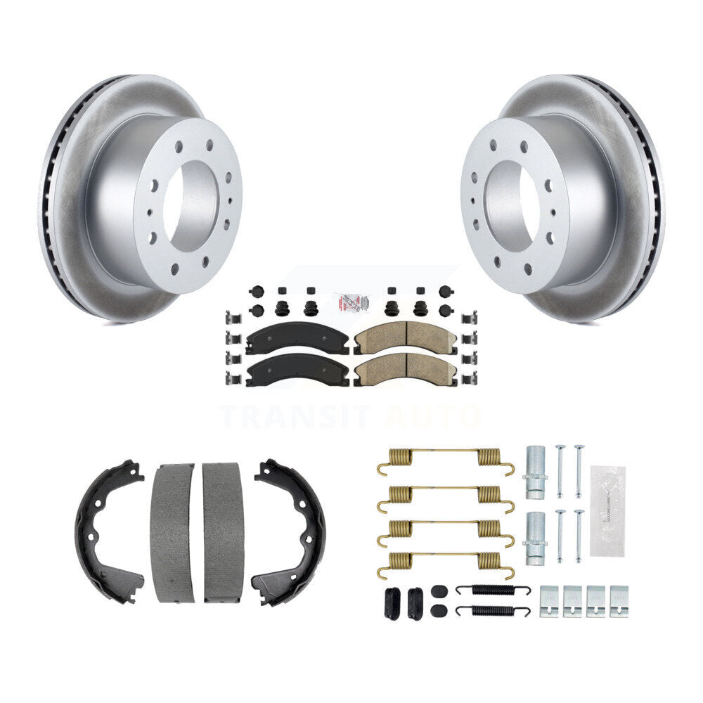 Transit Auto KGA-107387 Disc Brake Kit for 2013-2019 Chevrolet Silverado 2500 HD, GMC Sierra 2500 HD - Rear