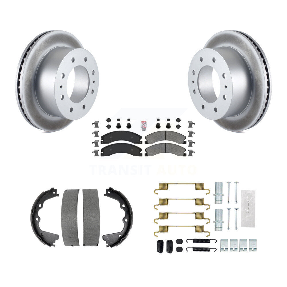 Transit Auto KGA-107388 Disc Brake Kit for 2013-2019 Chevrolet Silverado 2500 HD, GMC Sierra 2500 HD - Rear