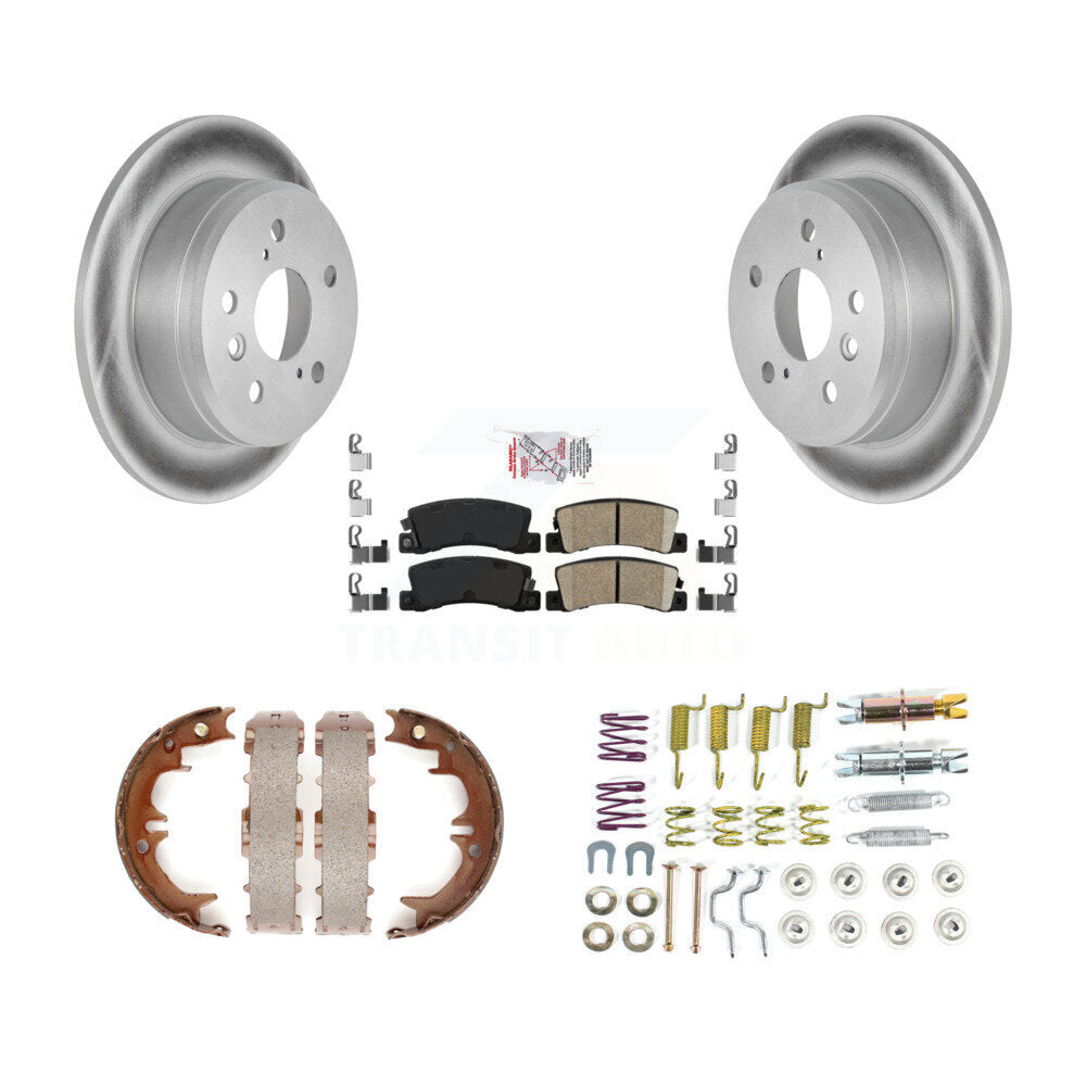 Transit Auto KGA-107390 Disc Brake Kit for 1992-2000 Toyota Solara, Lexus ES300, Toyota Camry - Rear