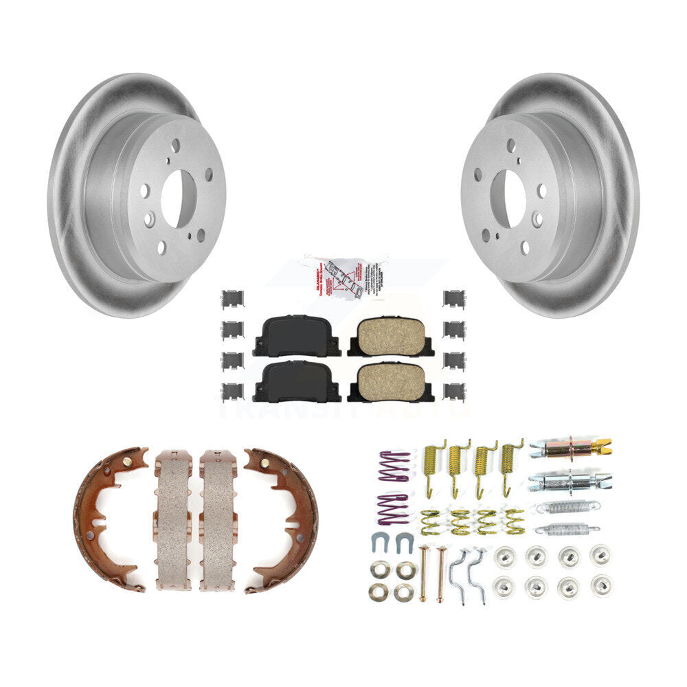 Transit Auto KGA-107391 Disc Brake Kit for 1999-2001 Lexus ES300, Toyota Camry - Rear