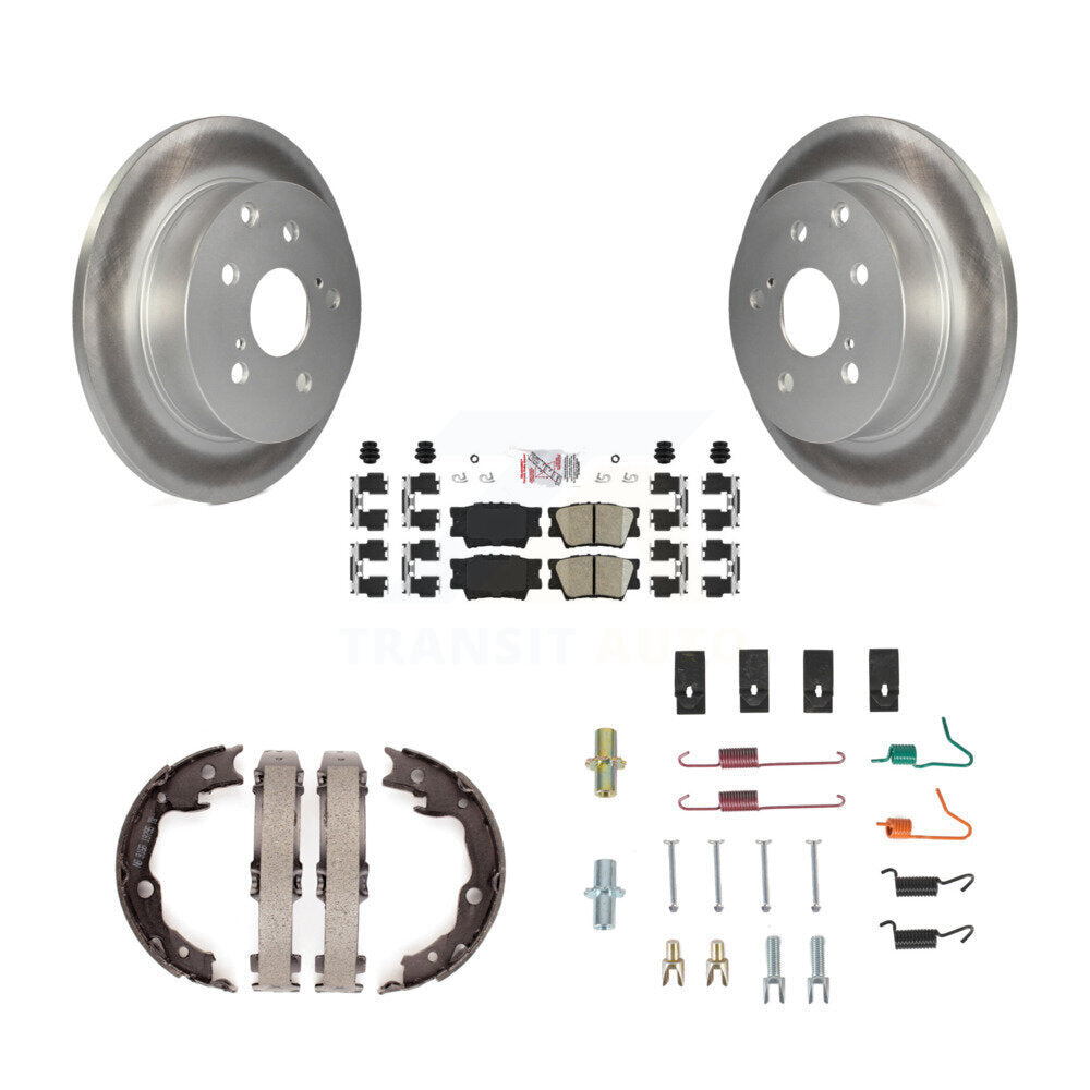 Transit Auto KGA-107393 Disc Brake Kit for 2006-2018 Lexus HS250h, Toyota RAV4 - Rear