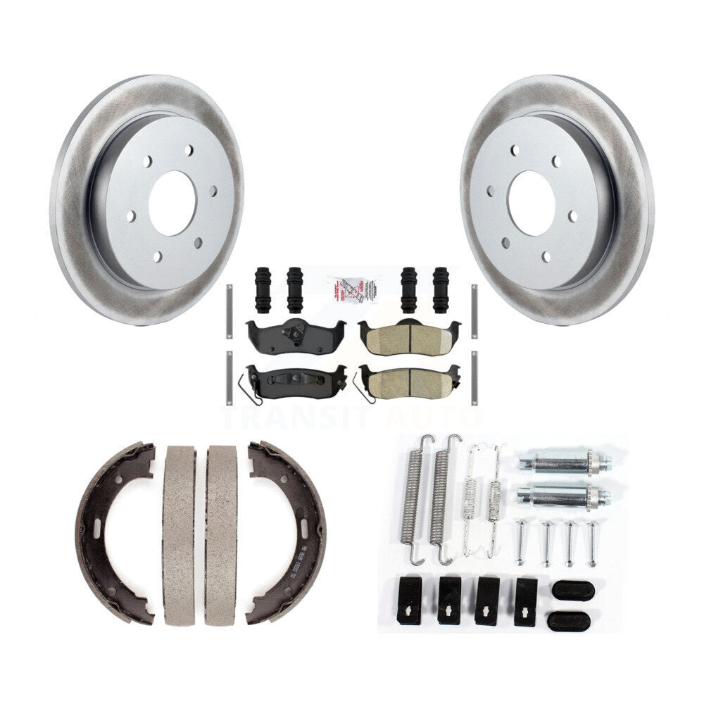 Transit Auto KGA-107395 Disc Brake Kit for 2004-2014 Nissan Armada, INFINITI QX56, Nissan TITAN - Rear