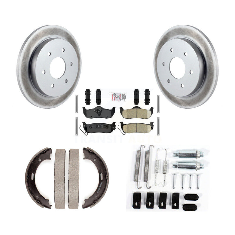 Transit Auto KGA-107395 Disc Brake Kit for 2004-2014 Nissan Armada, INFINITI QX56, Nissan TITAN - Rear