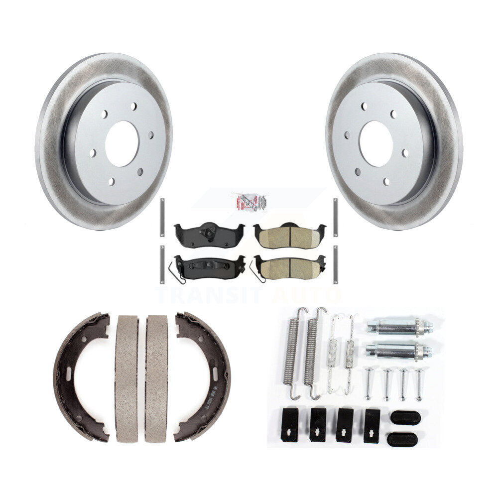 Transit Auto KGA-107396 Disc Brake Kit for 2004-2014 Nissan Armada, INFINITI QX56, Nissan TITAN - Rear