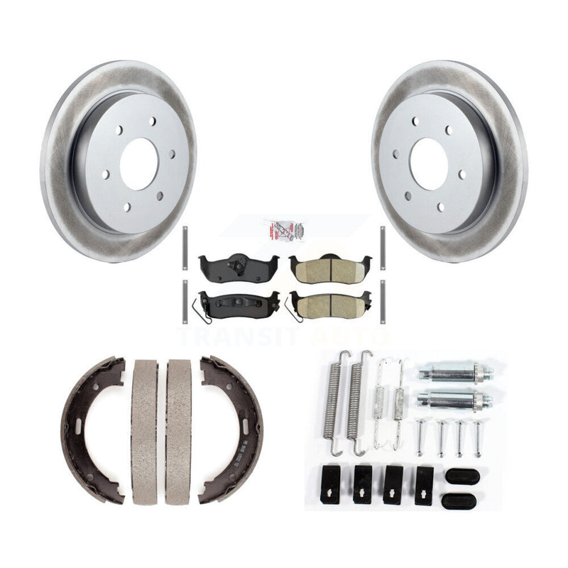 Transit Auto KGA-107396 Disc Brake Kit for 2004-2014 Nissan Armada, INFINITI QX56, Nissan TITAN - Rear