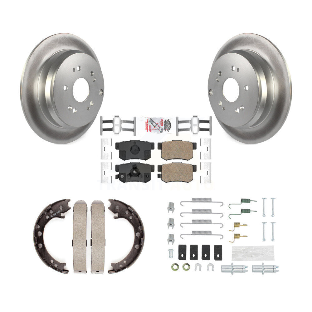 Transit Auto KGA-107406 Disc Brake Kit for 2007-2018 Acura RDX, Honda CR-V - Rear