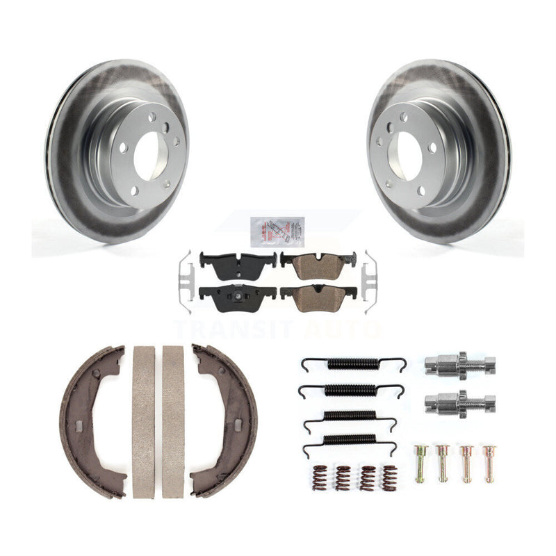 Transit Auto KGA-107412 Disc Brake Kit for 2015 BMW 328i - Rear