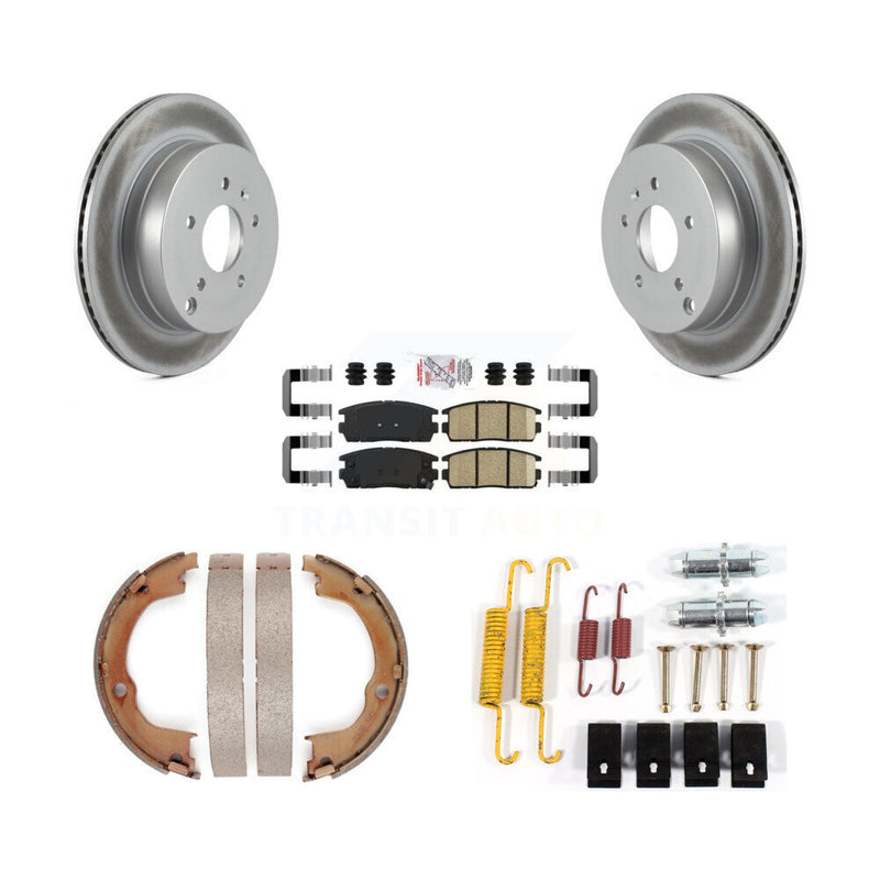 Transit Auto KGA-107414 Disc Brake Kit for 2007-2015 Chevrolet Captiva Sport, Saturn Vue and More - Rear