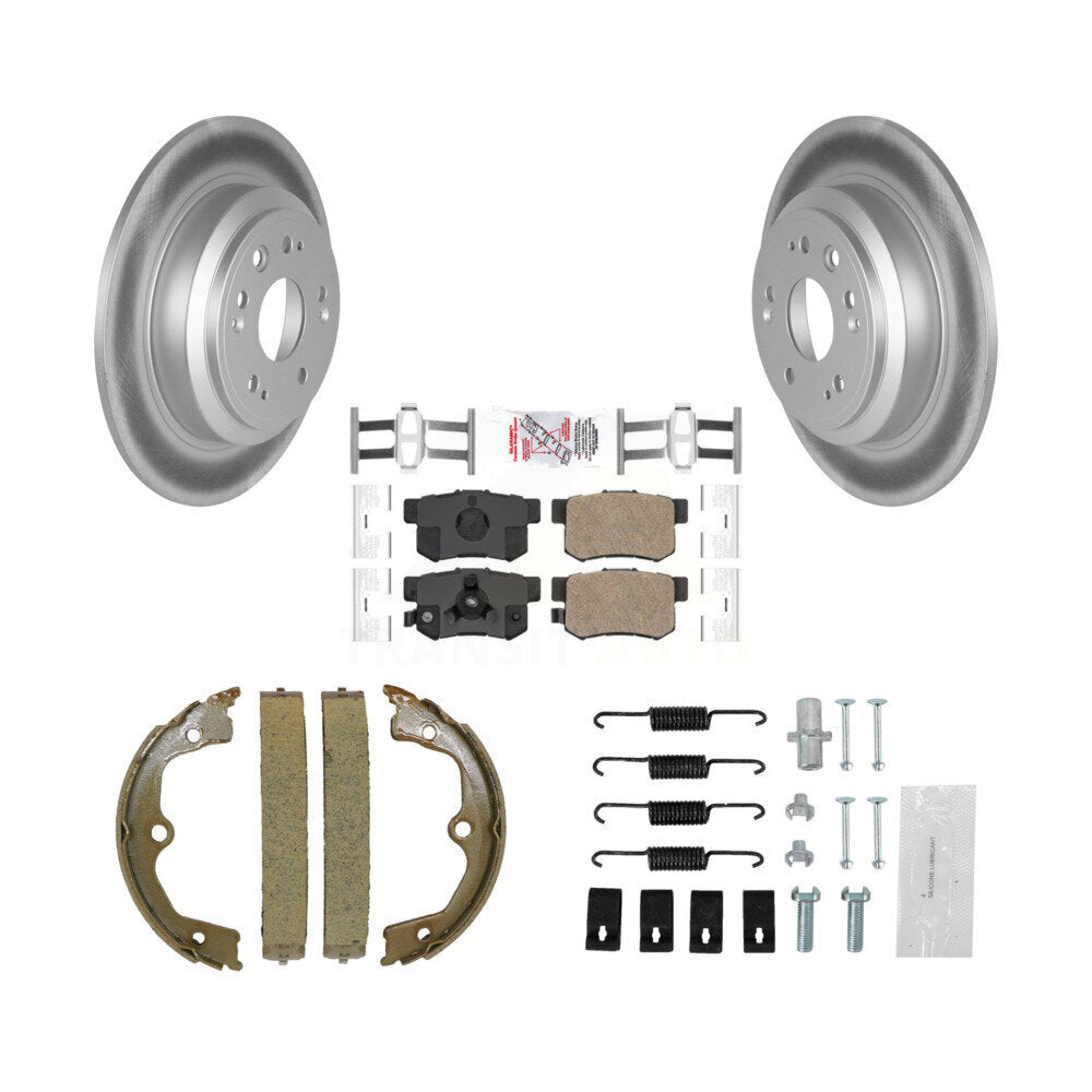 Transit Auto KGA-107418 Disc Brake Kit for 2010-2015 Honda Crosstour, Honda Accord Crosstour - Rear