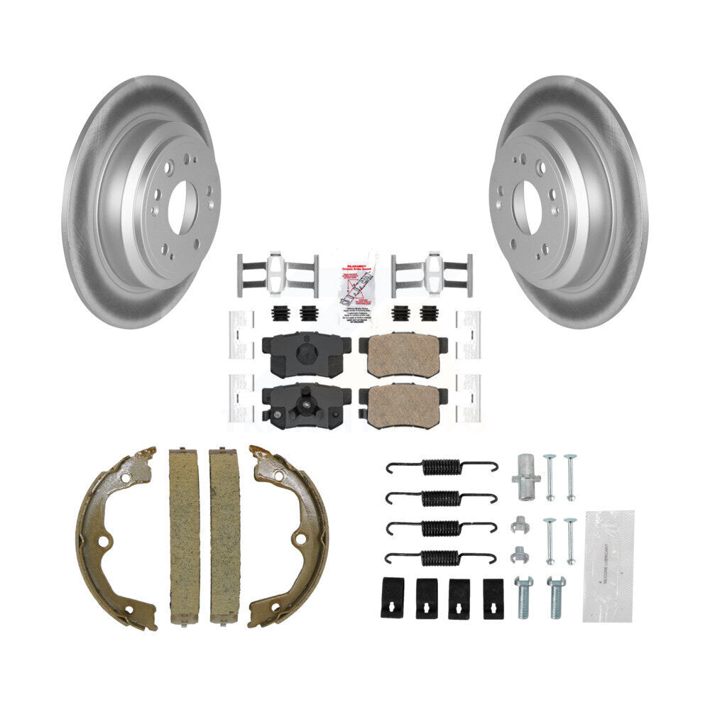 Transit Auto KGA-107419 Disc Brake Kit for 2010-2015 Honda Crosstour, Honda Accord Crosstour - Rear