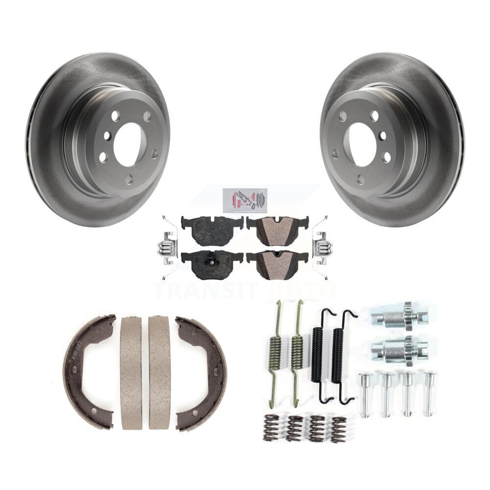 Transit Auto KGA-107420 Disc Brake Kit for 2007-2019 BMW X5, BMW X6 - Rear