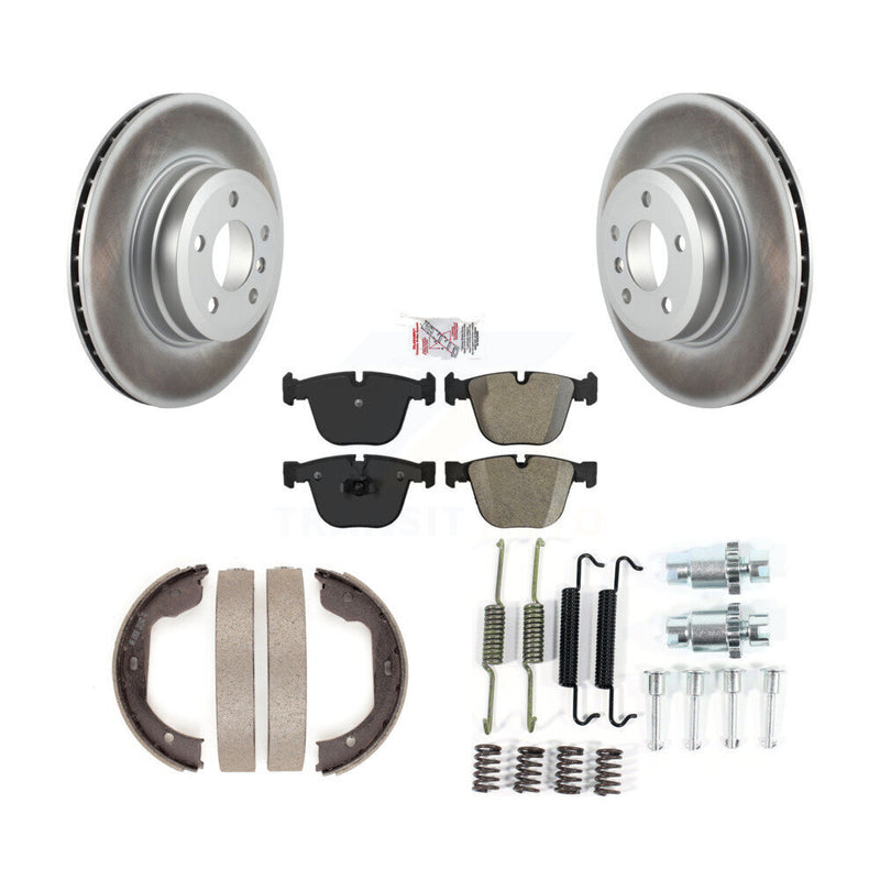 Transit Auto KGA-107421 Disc Brake Kit for 2007-2019 BMW X5, BMW X6 - Rear
