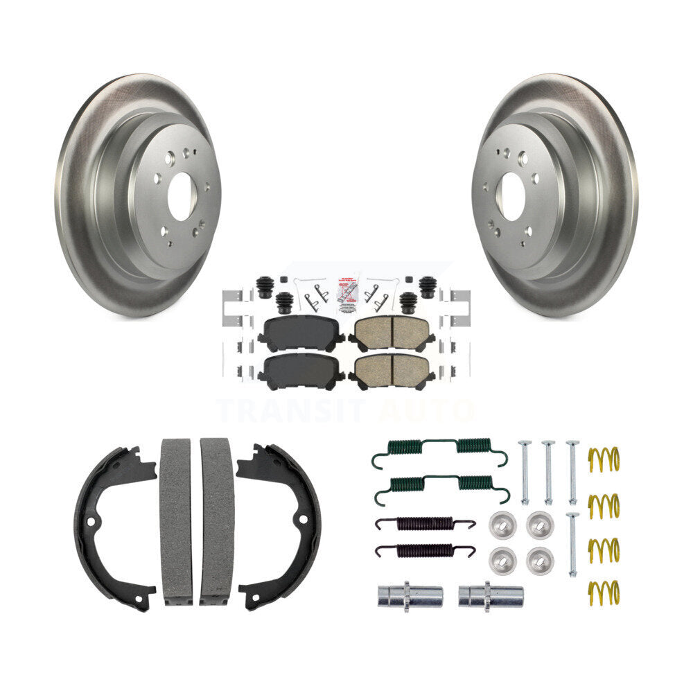 Transit Auto KGA-107423 Disc Brake Kit for 2014-2016 Acura MDX - Rear