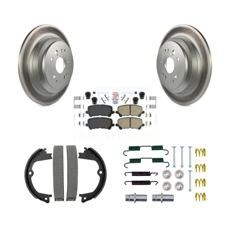 Transit Auto KGA-107423 Disc Brake Kit for 2014-2016 Acura MDX - Rear