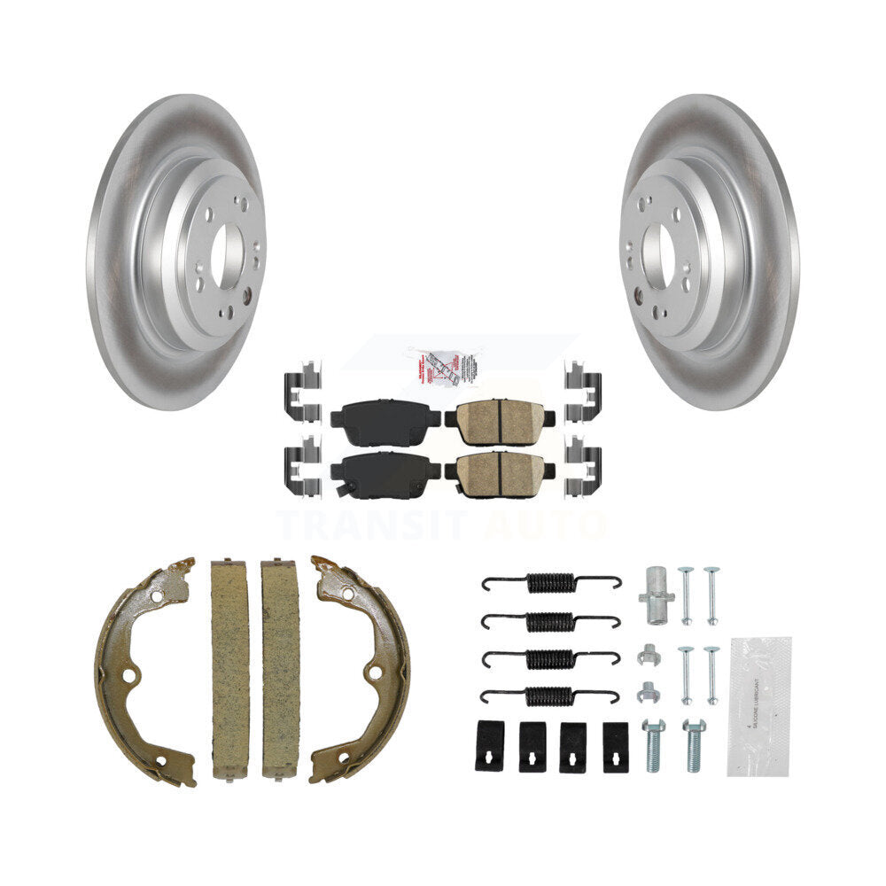 Transit Auto KGA-107425 Disc Brake Kit for 2009-2014 Acura TL - Rear