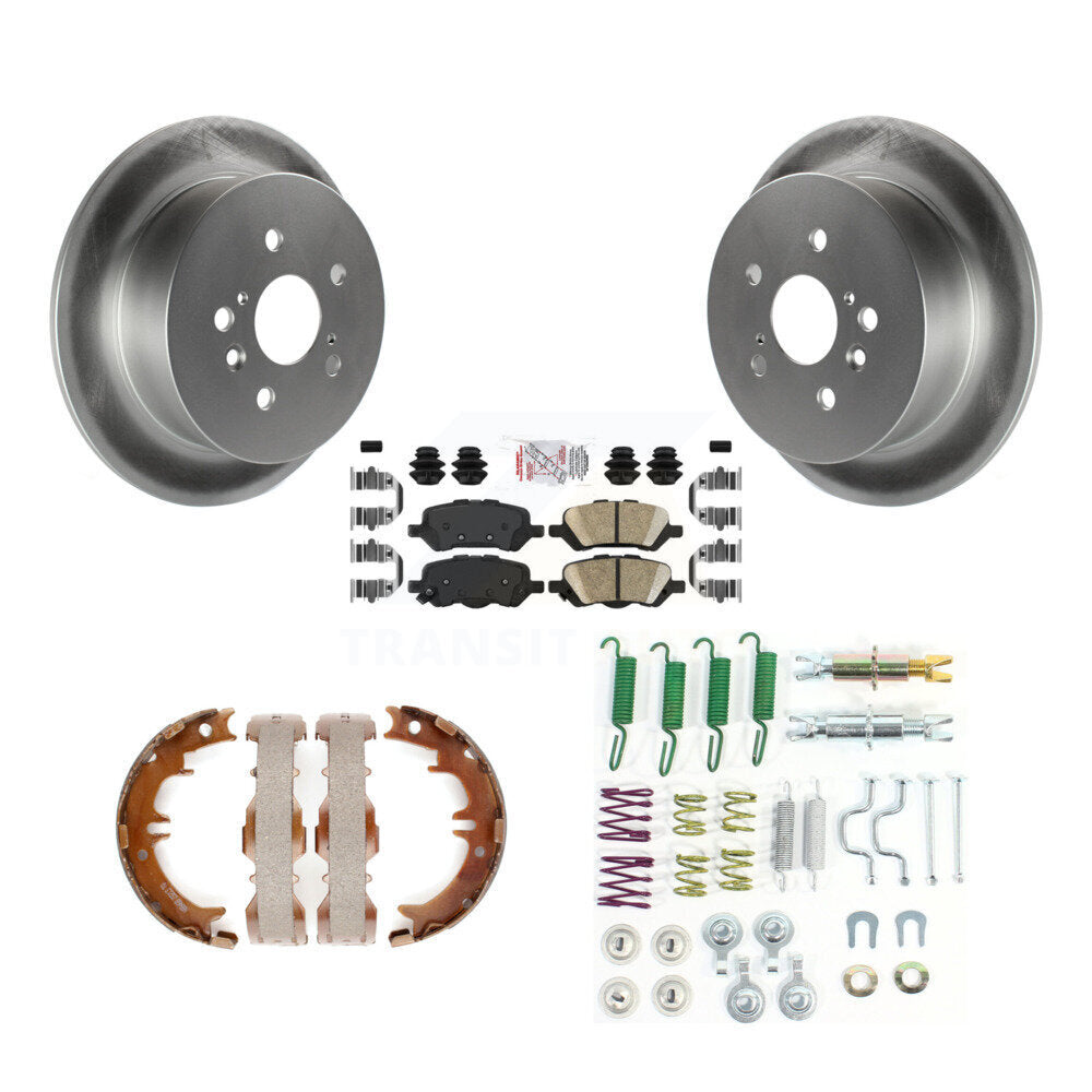 Transit Auto KGA-107427 Disc Brake Kit for 2009-2016 Toyota Venza - Rear