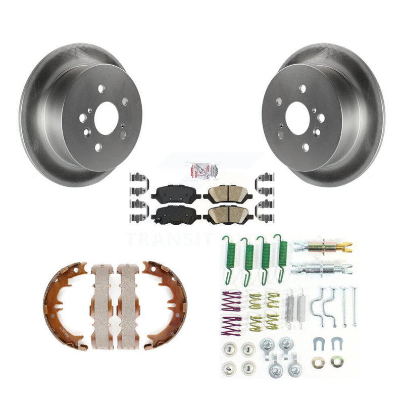 Transit Auto KGA-107428 Disc Brake Kit for 2009-2016 Toyota Venza - Rear