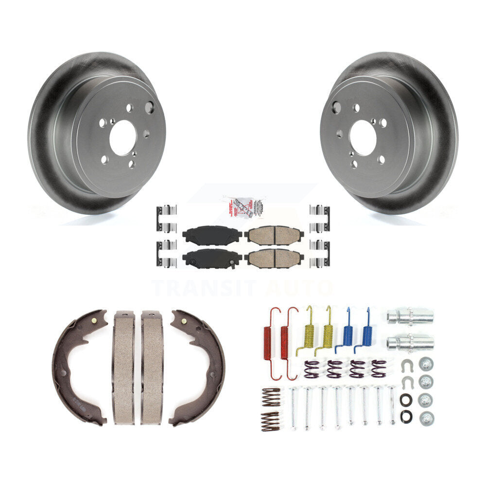 Transit Auto KGA-107430 Disc Brake Kit for 2008-2014 Subaru Impreza, Subaru Forester - Rear