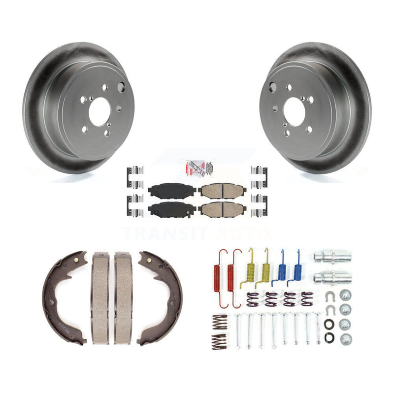 Transit Auto KGA-107430 Disc Brake Kit for 2008-2014 Subaru Impreza, Subaru Forester - Rear