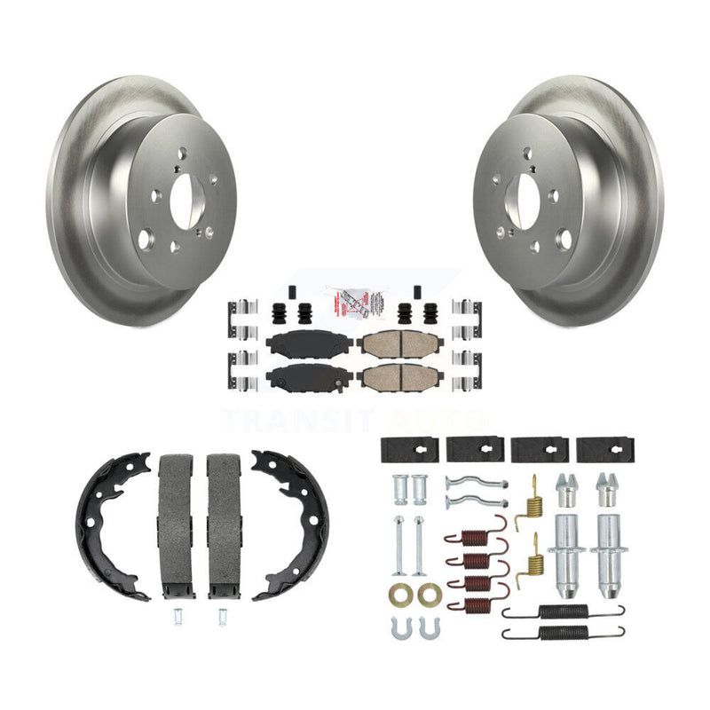 Transit Auto KGA-107431 Disc Brake Kit for 2012-2022 Subaru Crosstrek, Subaru Impreza and More - Rear