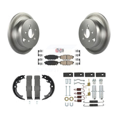 Transit Auto KGA-107432 Disc Brake Kit for 2012-2022 Subaru Crosstrek, Subaru Impreza and More - Rear