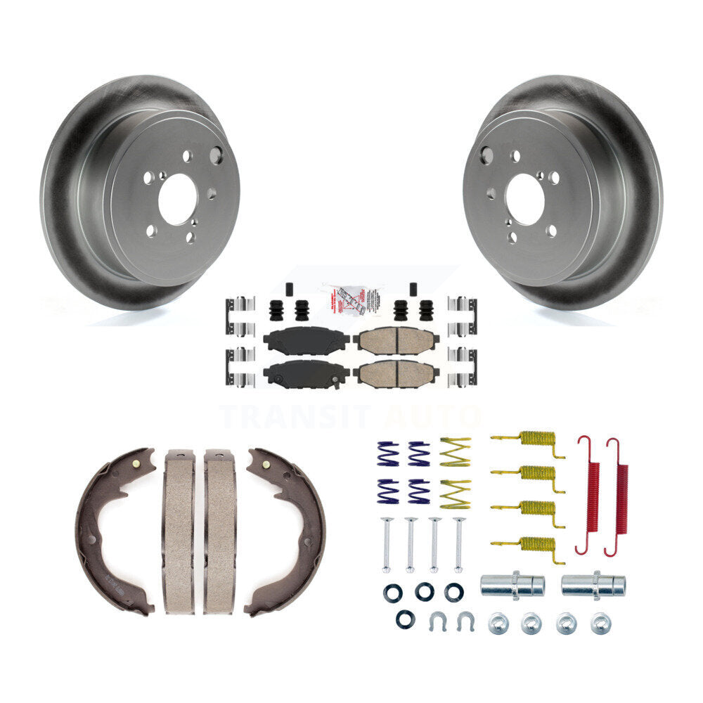 Transit Auto KGA-107433 Disc Brake Kit for 2010-2012 Subaru Legacy, Subaru Outback - Rear