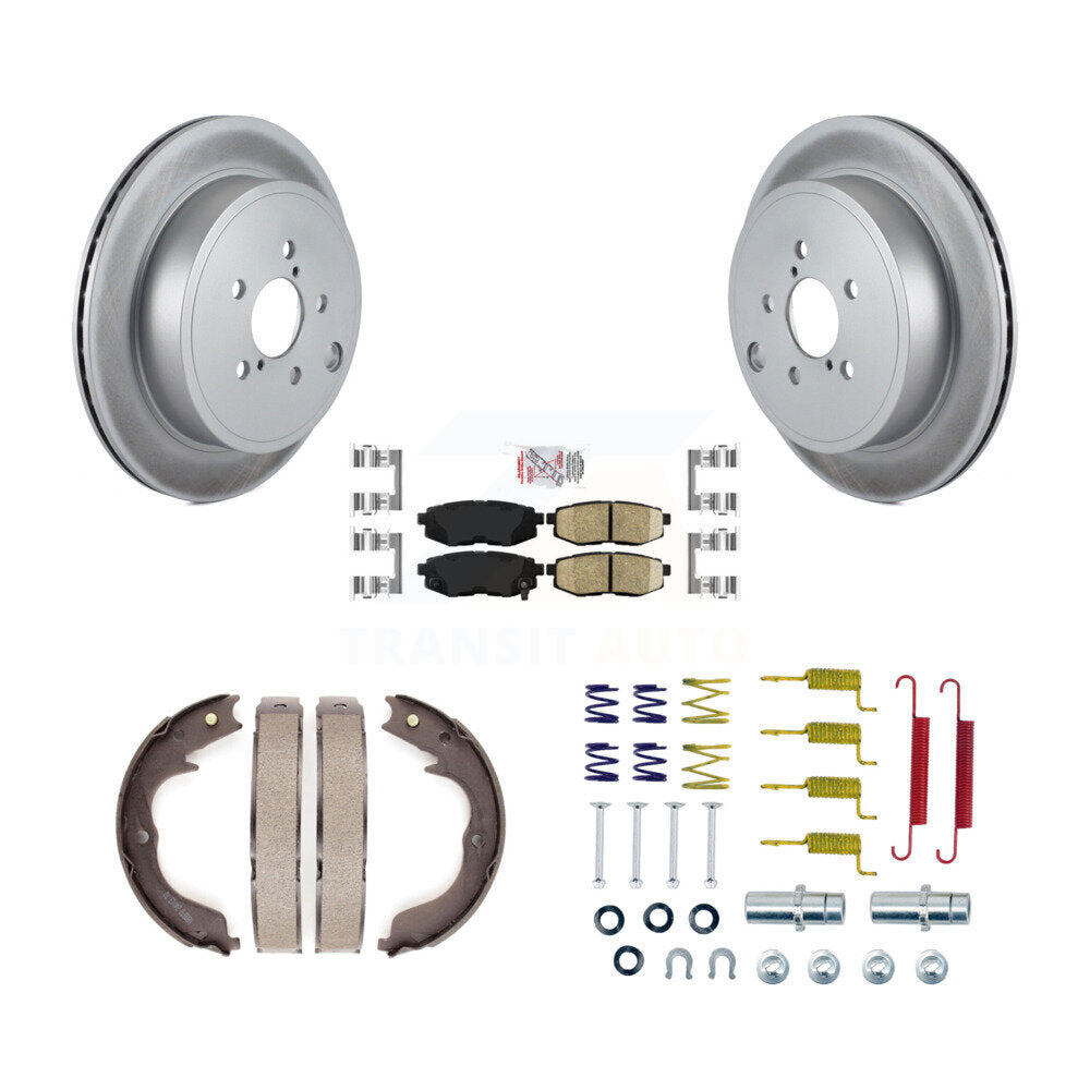 Transit Auto KGA-107435 Disc Brake Kit for 2010-2012 Subaru Legacy, Subaru Outback - Rear