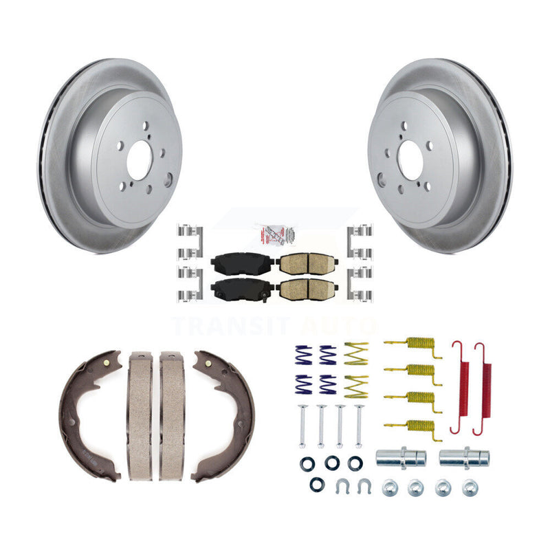 Transit Auto KGA-107435 Disc Brake Kit for 2010-2012 Subaru Legacy, Subaru Outback - Rear