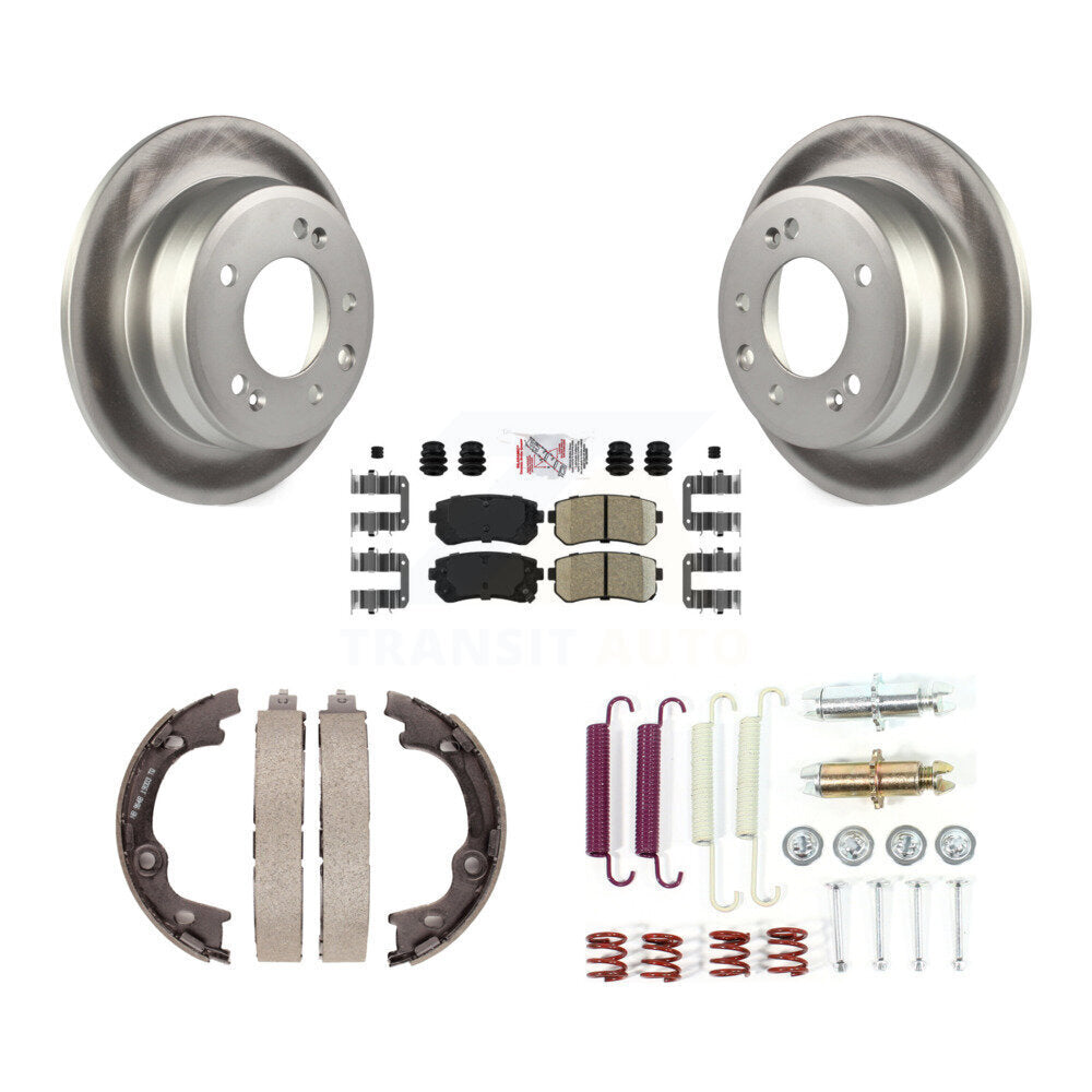 Transit Auto KGA-107437 Disc Brake Kit for 2009-2011 Hyundai Elantra - Rear