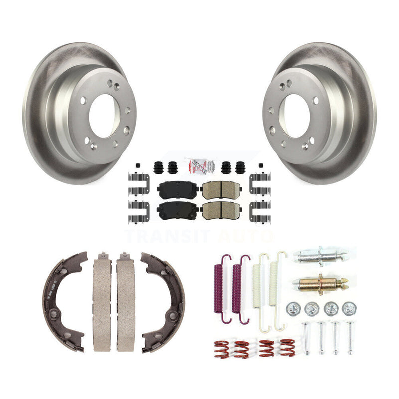 Transit Auto KGA-107437 Disc Brake Kit for 2009-2011 Hyundai Elantra - Rear