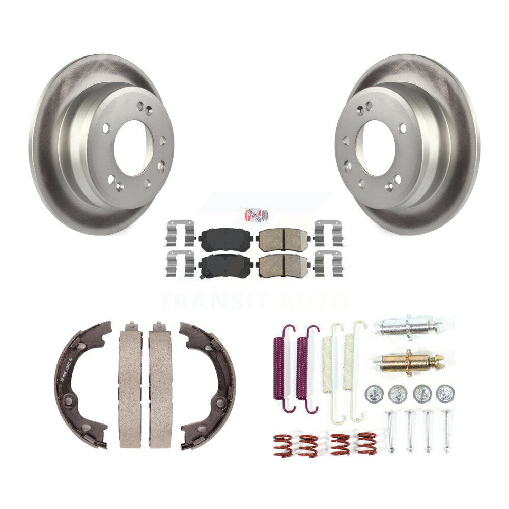 Transit Auto KGA-107438 Disc Brake Kit for 2009-2011 Hyundai Elantra - Rear