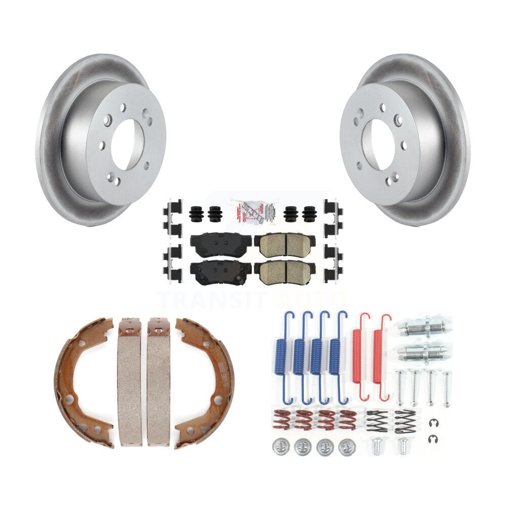 Transit Auto KGA-107439 Disc Brake Kit for 2007-2010 Hyundai Elantra - Rear